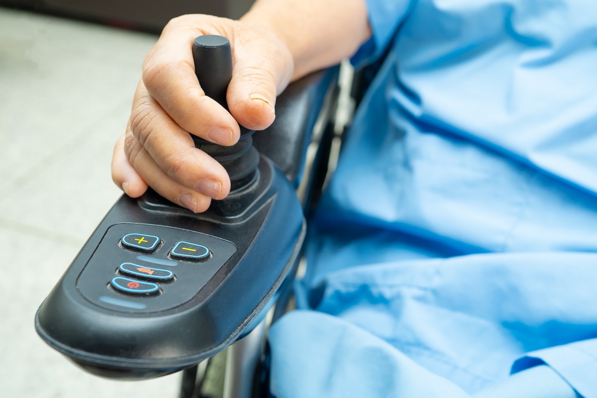 Wózek elektryczny dla seniora